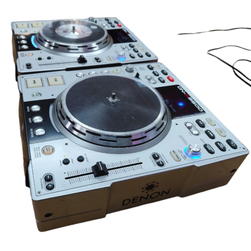 Pre-owned DENON Pair DN-S3500 CDJ Turntable Direct Drive *SALE